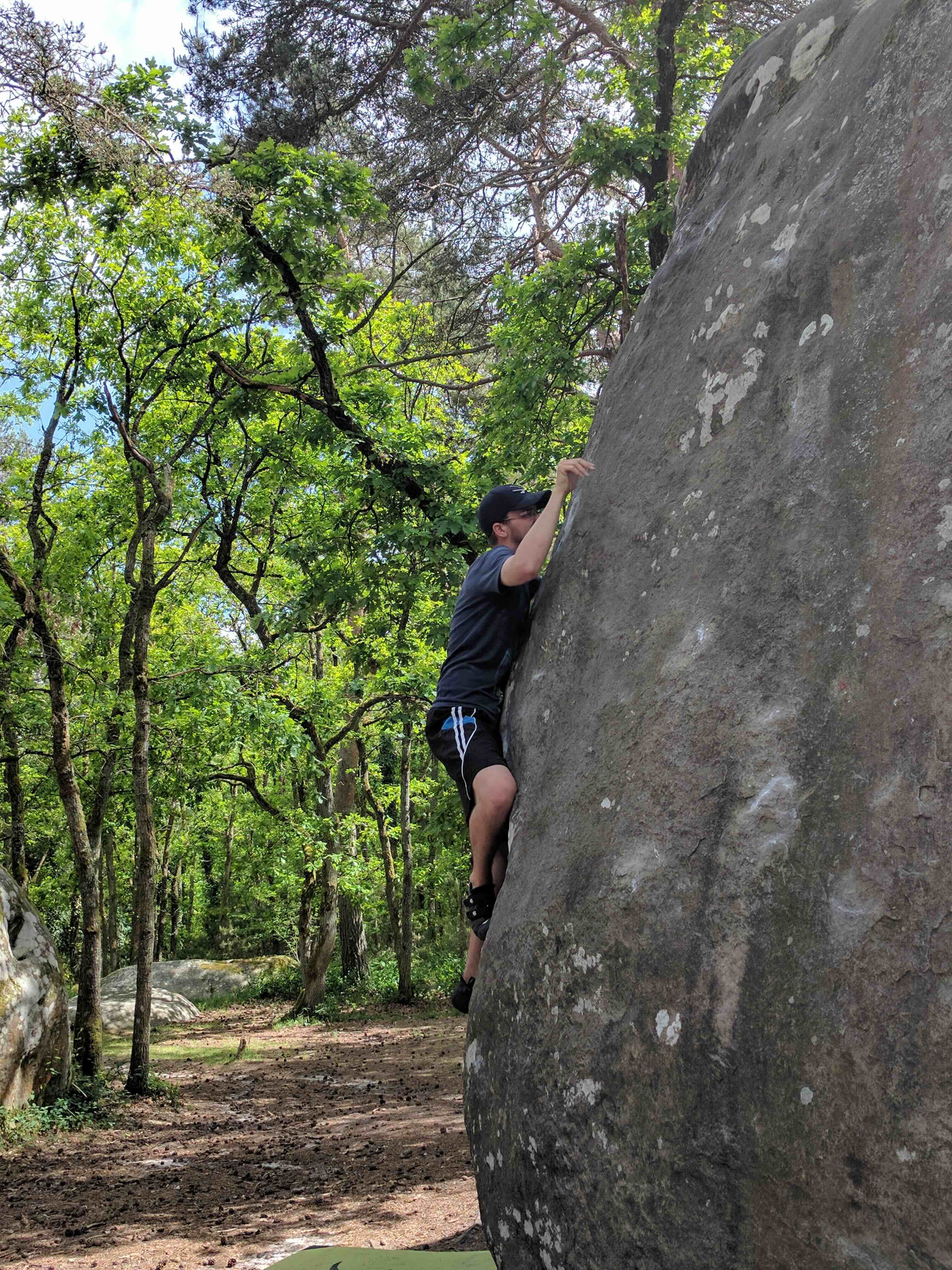 Climbing in Fontainebleau and driving - 2